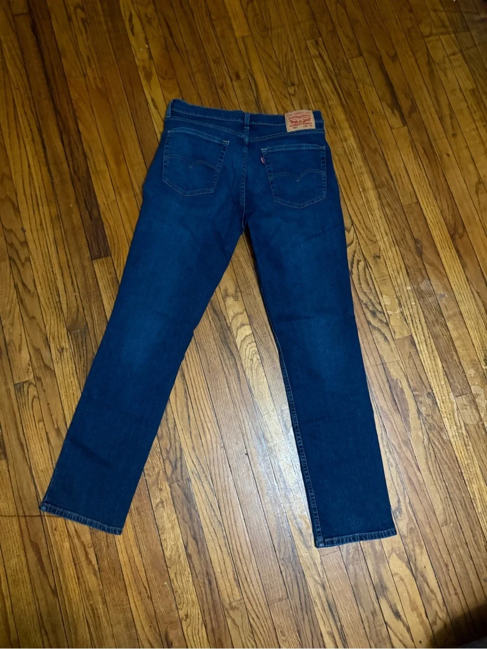 Levi’s 514 Straight Fit Jeans Men’s W36 L34 Dark Wash Classic Denim EUC